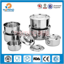stainless steel vacuum airtight food crisper/ food storage container